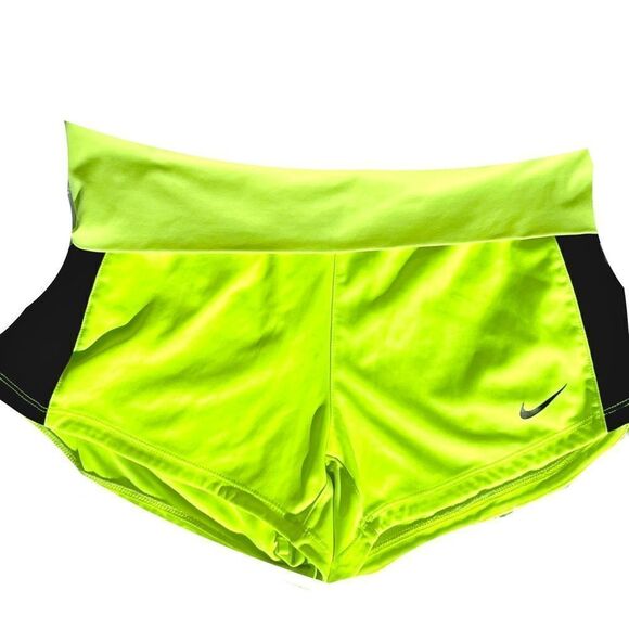 Nike Dri Fit Fold-Down Waist Butterfly Shorts - Picture 2 of 8